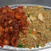 Chicken Fried Rice+Sweet&amp;Sour Pork